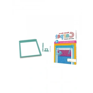 Mini Halı Kilim Dokuma Tezgahı - Mavi