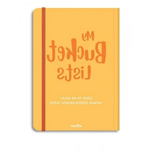 Motivasyon Temalı Resimli Hayat Planlayıcı Defter - Sarı
