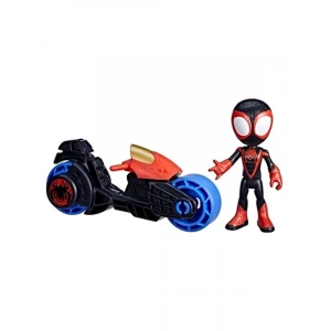 Motosikletli Aksiyon Figürü - 10 cm, Süper Kahraman Temalı