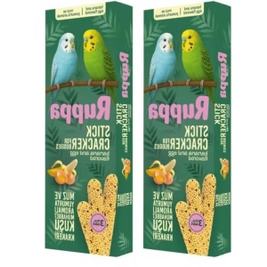 Muz Aromalı 3lü Muhabbet Kuşu Krakeri, 2 Paket