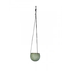 Nane Rengi 14x12 cm Askılı Seramik Saksı