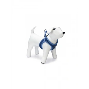 Neopren Köpek Göğüs Tasması, Mavi, M Boy, 41-46 cm Ayarlanabilir