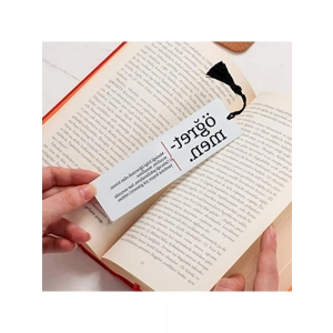 Öğretmenler İçin Anlamlı Kitap Ayracı, Metal Tasarım