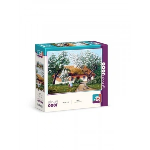 Ördekli Bahçe Puzzle, 1000 Parça Yapboz