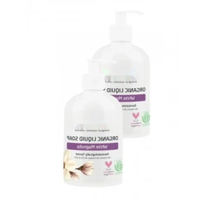 Organik Sıvı Sabun Seti - Beyaz Manolya (2 x 500ml)