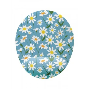 Papatya Desenli Bilek Destekli Mouse Pad
