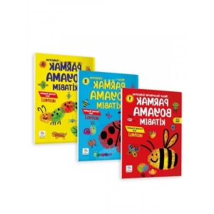 Parmak Boyama Kitabı | İnce Motor Becerileri Geliştiren