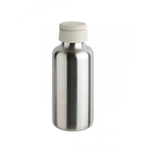 Paslanmaz Çelik Su Şişesi, 0.5L, Bej Renk