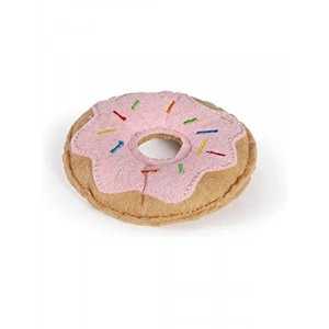 Peluş Kedi Oyuncağı, 7.5 cm Çörek, Pembe