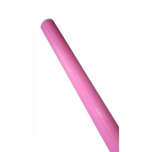 Pembe Karbon Kaplama Folyosu - 127 cm x 50 cm