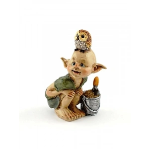 Peri Bahçecilik Heykeli, Kürek ve Kova ile, 6.35 cm
