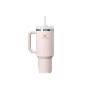 Pipetli Termos Bardak - 1.18 Litre, Pembe Kuvars
