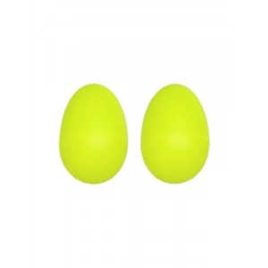 Plastik Sarı Yumurta Marakas Müzikal Set (2 Adet)