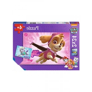 Renkli 2x24 Parça Puzzle, 3 Yaş ve Üzeri