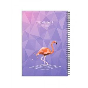 Renkli Kenar Boyama ile Karton Kapaklı Spiralli Defter