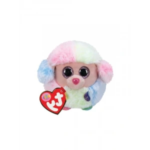 Renkli Poodle Puf 10 Cm Yüksek Kalite