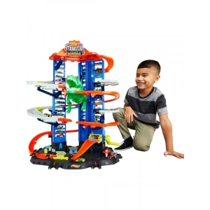 Robot T-Rex ile Ultimate Garaj Seti