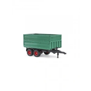 Römork Büyük Yeşil Damperli Ölçekli Model - 1:16 Ölçek