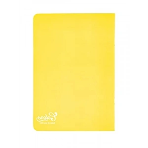 Sarı Renkli 80 Yaprak Çizgili A4 Defter