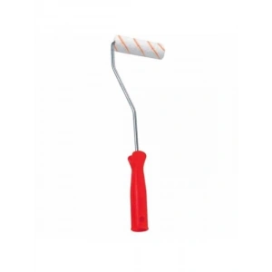 Saten Parmak Boya Rulosu, 10 cm Uzunluk, Saplı