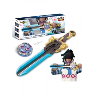 Savaş Seti Oyuncaklar - Spinning Top ve Kılıç Fırlatıcı ile Eğlenceli Savaş Deneyimi