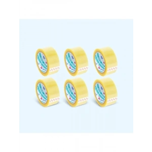 Şeffaf Koli Bandı, 45 mm x 100 m, 38 Mikron, Akrilik (6 Adet)