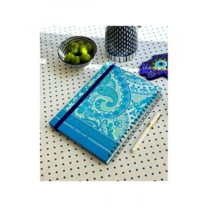 Sert Kapaklı Spiralli Defter, Lastikli - 20x28 cm, 120 Yaprak