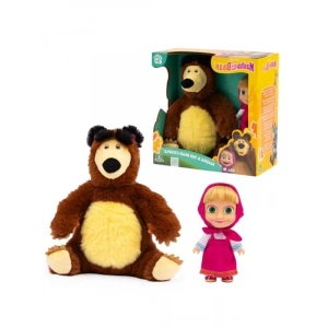 Sevimli Bebek Oyuncak Seti - 23 cm Boyunda Masha ve Koca Ayı