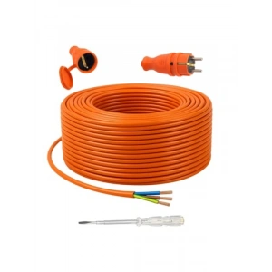 Seyyar 50 Metre Uzatma Kablosu, 3x1.5 mm, Elektrik Kablo