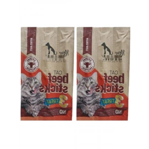 Sığır Etli Yumuşak Kedi Ödül Maması, 5 Gram x 3 Adet, 3lü Paket