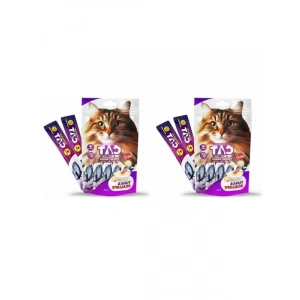 Sıvı Kedi Ödülü Ton Balığı ve Deniz Tarağı 5x15 gr, 2li Paket