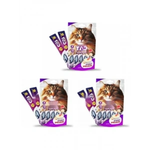 Sıvı Kedi Ödülü, Ton-Deniz Tarağı, 5x15 gr, 3lü Paket