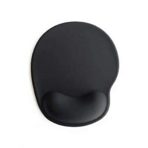 Siyah Bilek Destekli Ergonomik Mouse Pad