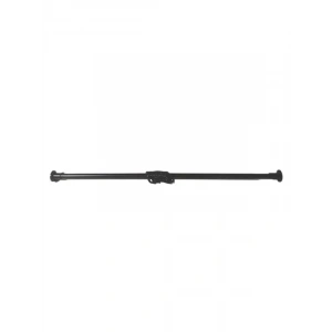 Siyah Metal Banyo Perde Borusu, 90 cm - 130 cm Ayarlanabilir