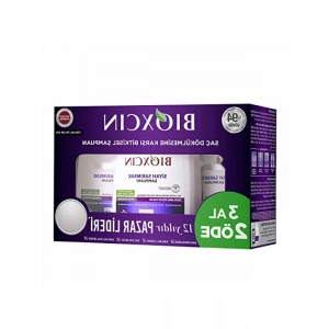 Siyah Sarımsak Şampuan - Saç Dökülmesine Karşı Güçlendirici Formül, 3 x 300 ml