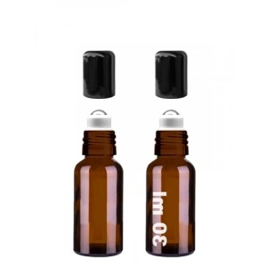 Sızdırmaz Çelik Roll On Şişe Seti, 30 ml, 2 Adet
