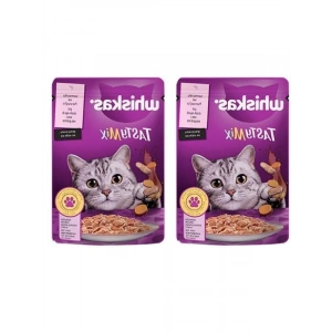 Somon ve Havuçlu Yetişkin Kediler için Lezzetli Konserve 85 Gr 2li Paket