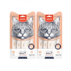 Somon ve Ton Balıklı Likit Kedi Ödülü, 2li Paket, 5x14 gr