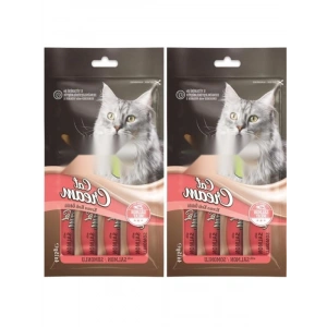 Somonlu Kedi Ödülü Krema, 4x15g (2 Paket)