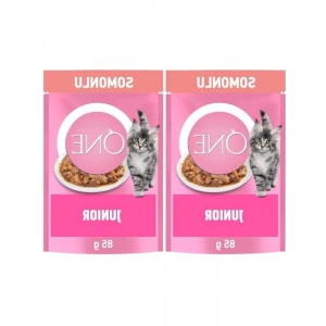 Somonlu Yaş Kedi Maması 85 Gram, 2li Paket (Yavru Kediler İçin)