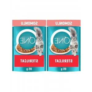 Somonlu Yaş Kedi Maması Kısırlaştırılmış Kediler İçin 85 Gr (2 Paket)