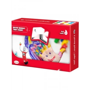 Su Bazlı Kolay Silinebilir Parmak Boyası Seti, 6 Renk (6 x 30ml)