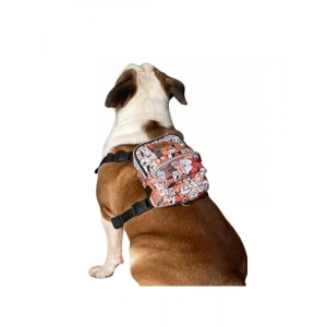 Su Geçirmez Çok Cepli Köpek Sırt Çantası - Ayarlanabilir Kayışlar