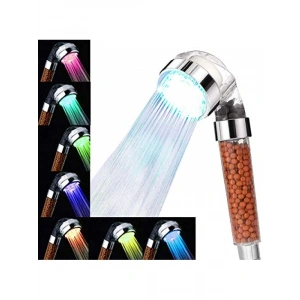 Su Tasarruflu LED Duş Başlığı, 7 Renk Değişimi