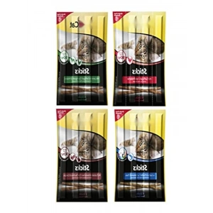 Süper Karışık Kedi Ödül Çubukları - 4lü Paket (20 Gr x 4)