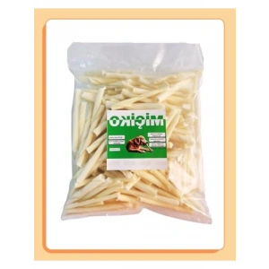 Sütlü Kırık Burgu Çubuk Çiğneme Kemiği - 500 Gr