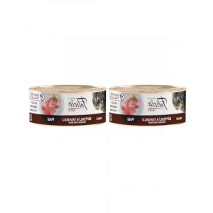 Tahılsız Biftekli-Tavuklu Kıyılmış Yaş Kedi Maması (85 g, 2li Paket)