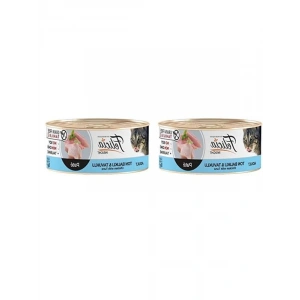Tahılsız Ton Balıklı-Tavuklu Kıyılmış Kedi Maması (85 gr, 2li Paket)