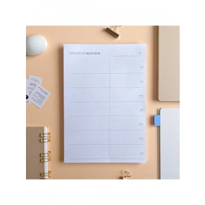 Tarihsiz Masaüstü Planlayıcı - Haftalık Planlama İçin