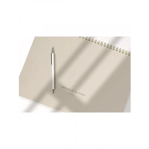 Tarihsiz Spiralli Haftalık Planlayıcı - 12 Aylık Kullanım